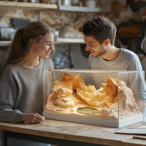 Terrario Rock Oasis L – Miska do Terrarium 17x15x4,5 cm