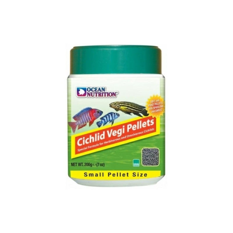 Ocean Nutrition Cichild Vegi Pellets 100g (pokarm dla pielęgnic)