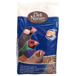 Deli Nature Eggfood Moist Foreign Finches – wilgotna jajeczna karma dla ptaków tropikalnych 1 kg