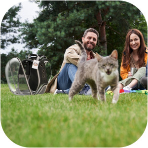 Furrever Friends CatVision Black - plecak transporter dla kota i psa