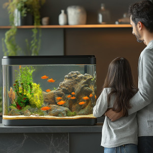 Kruger Meier Plant Forest – Dekoracja roślinna do akwarium 21x7x32 cm