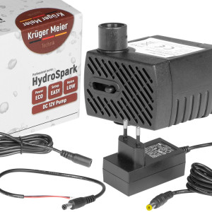 Kruger Meier HydroSpark All Connect - pompa wody 220l/h 12V i 230V