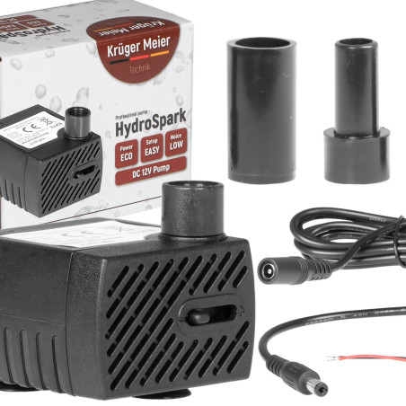 Kruger Meier HydroSpark All Connect - pompa wody 220l/h 12V i 230V
