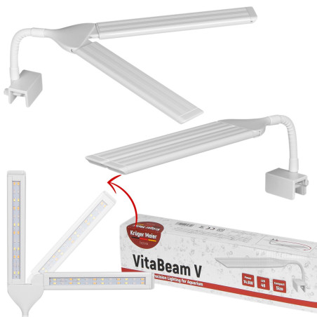 Kruger Meier VitaBeam V - lampa LED 14W do akwarium 30l - 80l
