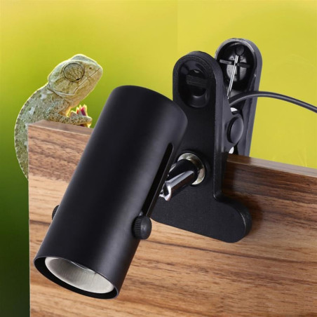 Terrario ReptiSun - lampa z uchwytem zaciskowym. Pewne ogrzewanie i precyzyjna kontrola temperatury w terrarium