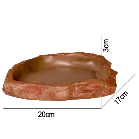 Terrario Natural Bowl – Miska do Terrarium 20x17x3 cm